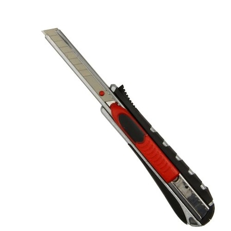 13 Point 9MM Auto Retractable Safety Snap‐Off Knife W/ 1 Blade